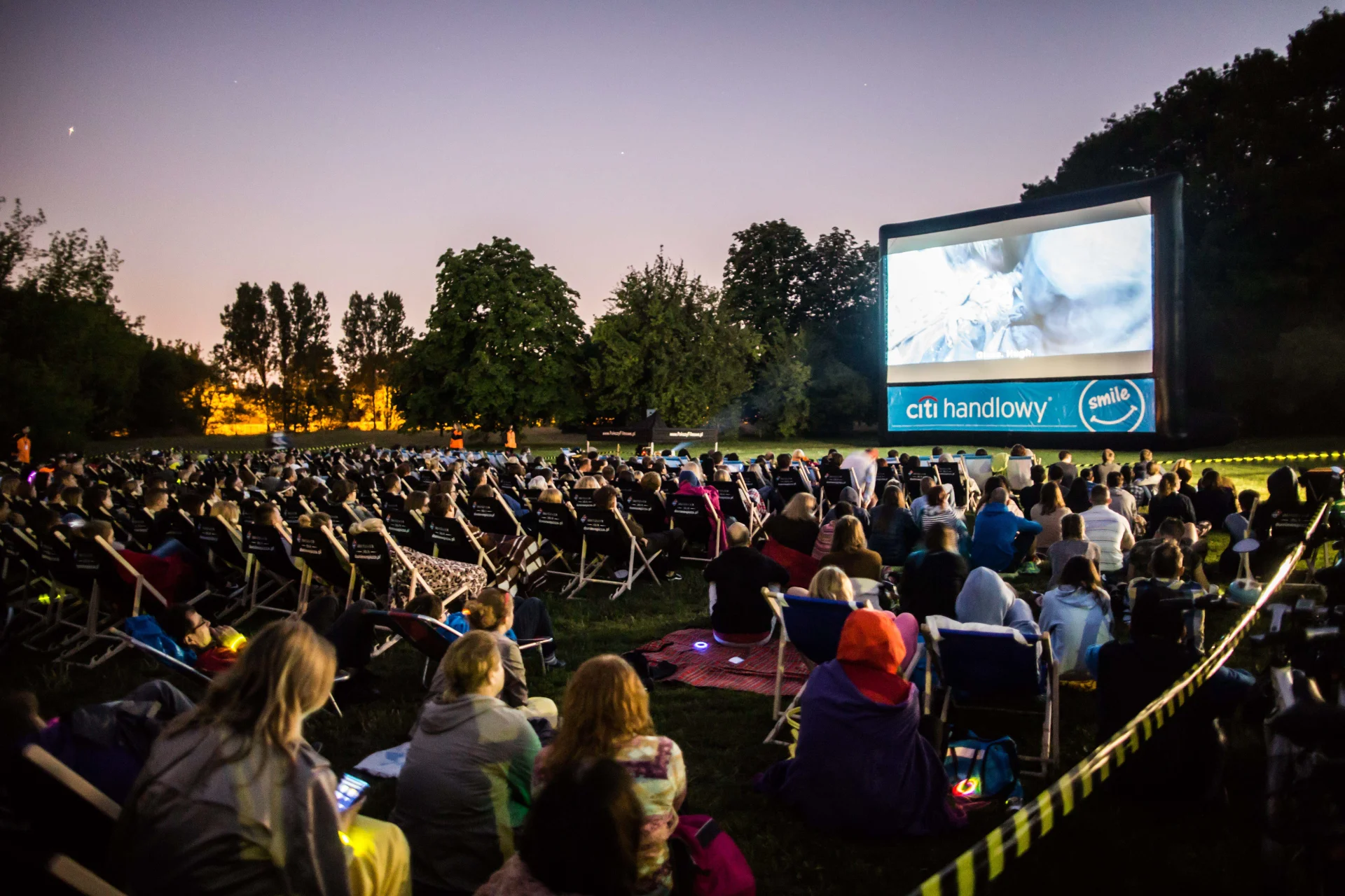 Kino plenerowe na Polach Mokotowskich