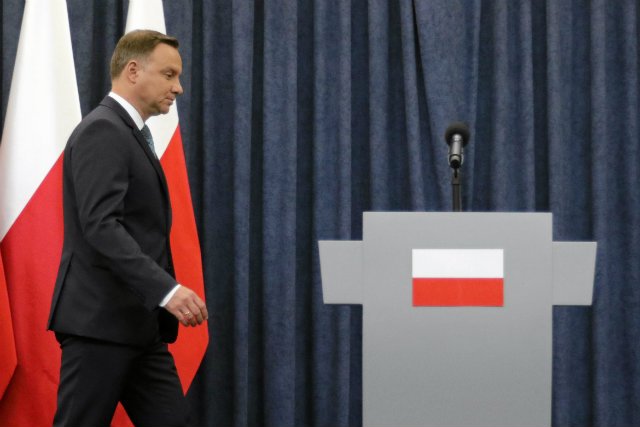Prezydent Andrzej Duda w lipcu zawetował ustawy o KRS i Sądzie Najwyższym.