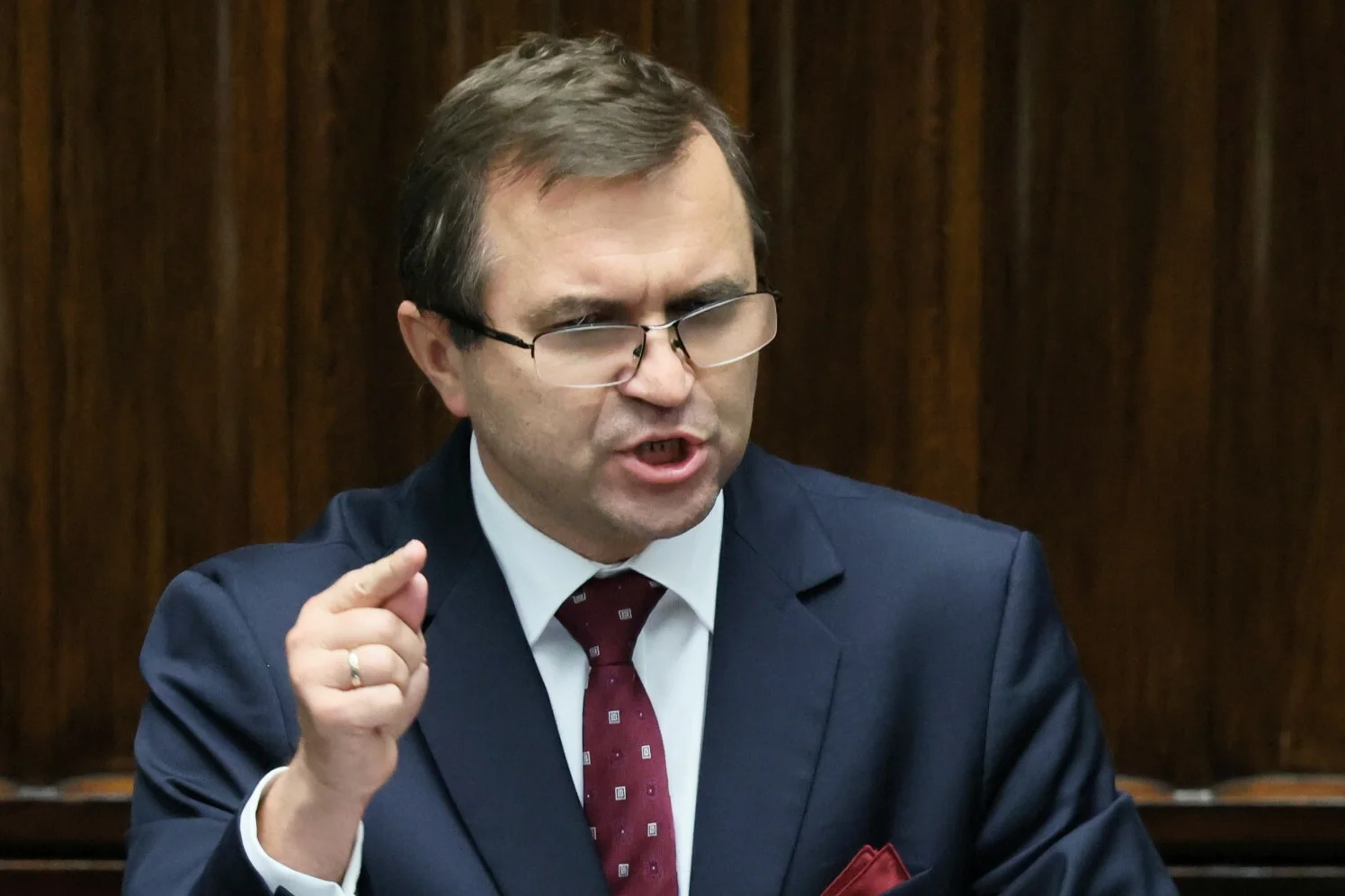 Zbigniew Girzyński i Jacek K. To były poseł PiS miał zaprosić aktora
