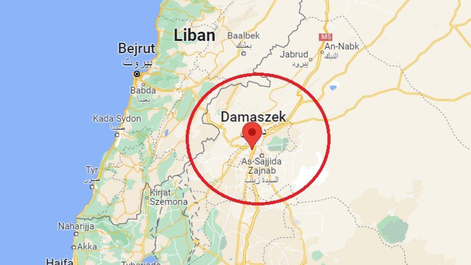 Nalot na Syrię