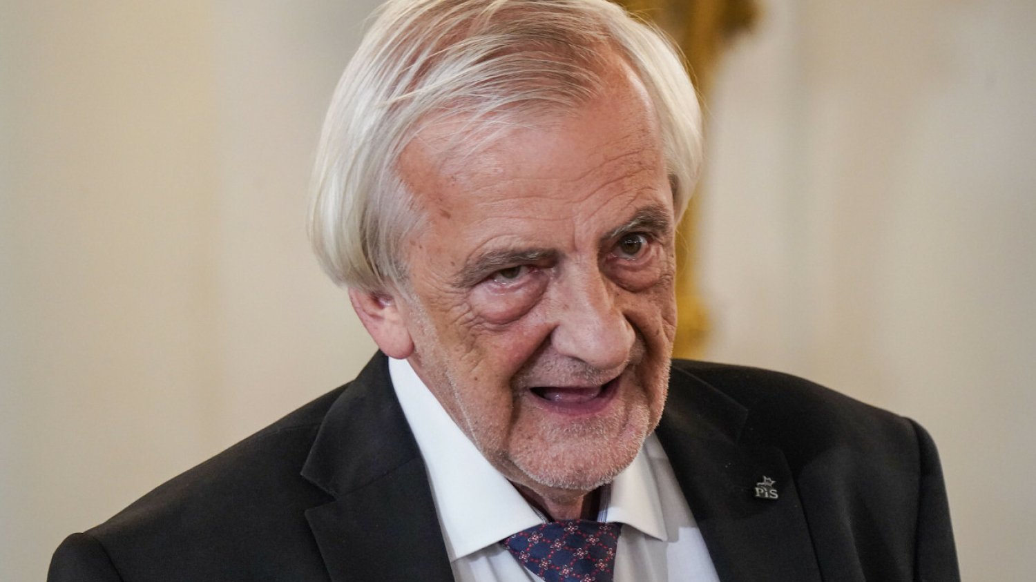 Ryszard Terlecki wskazał posłowi Solidarnej Polski Januszowi Kowalskiemu, gdzie może przeprowadzić referendum unijne.