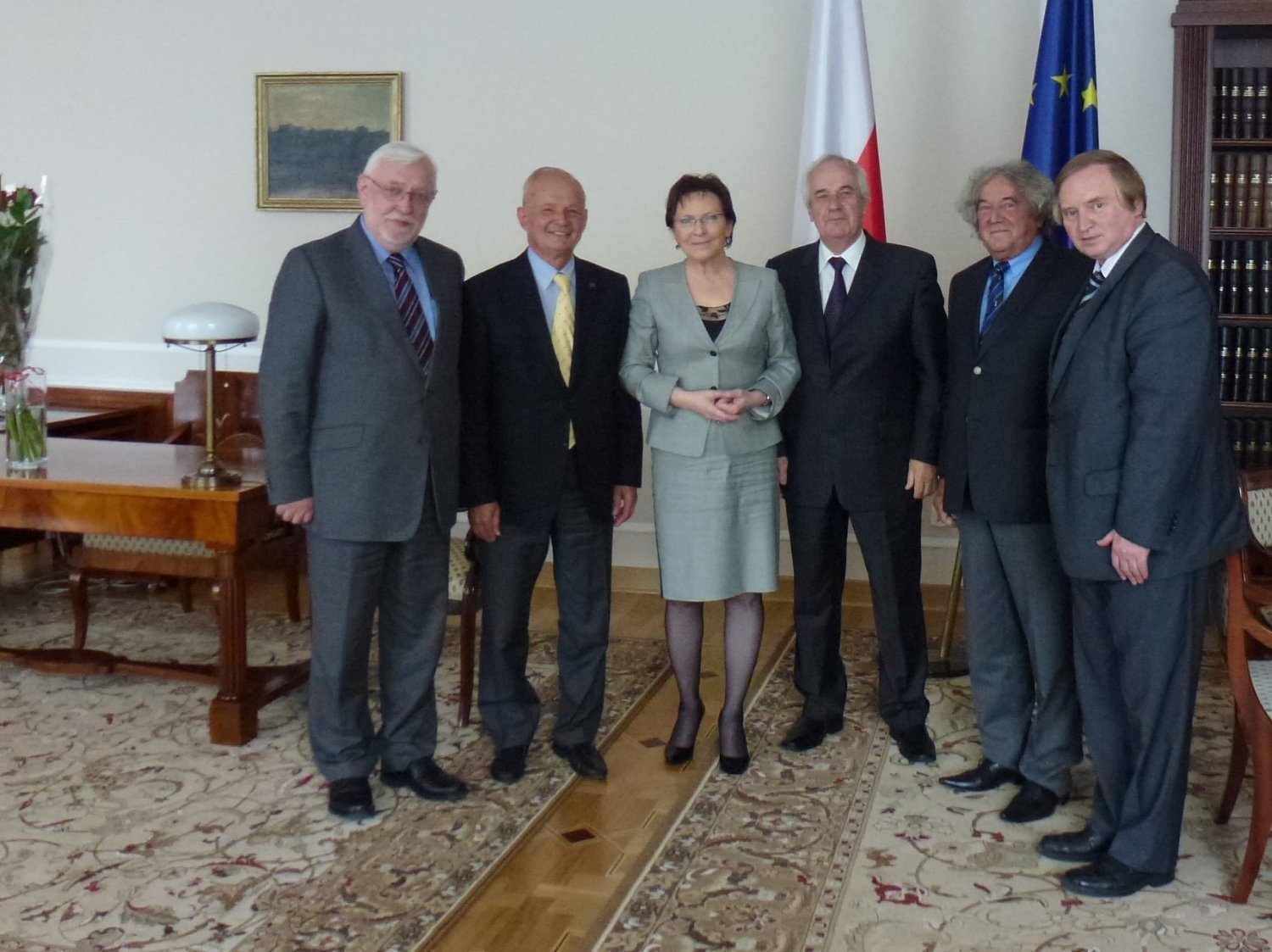 Delegacja ekspertów u Marszałek Sejmu Ewy Kopacz w sprawie złej jakości stanowionego prawa.