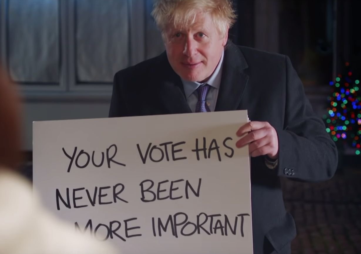 Boris Johnson wcielił się w postać z "To właśnie miłość".
