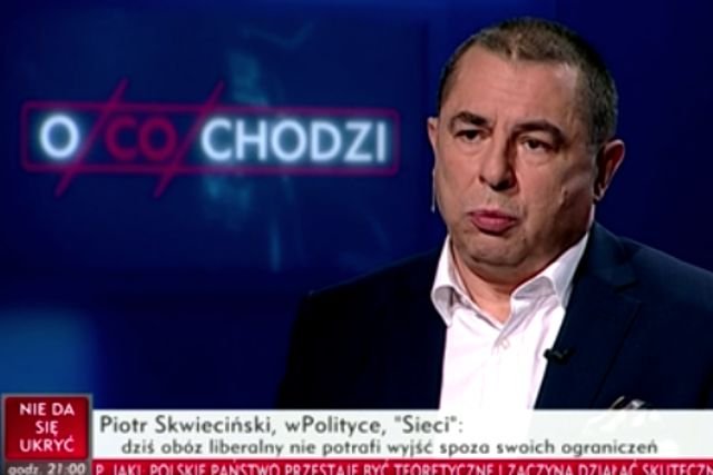 Bronisław Wildstein prowadził program w bardzo komfortowych warunkach. Jego gośćmi byli tylko koledzy z prawicowego pisma.