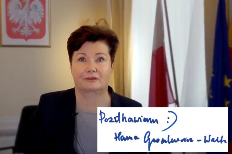 Hanna Gronkiewicz-Waltz dziękuje warszawiakom za wspólne 12 lat. Na koniec "pozdhowiła" mieszkańców stolicy.