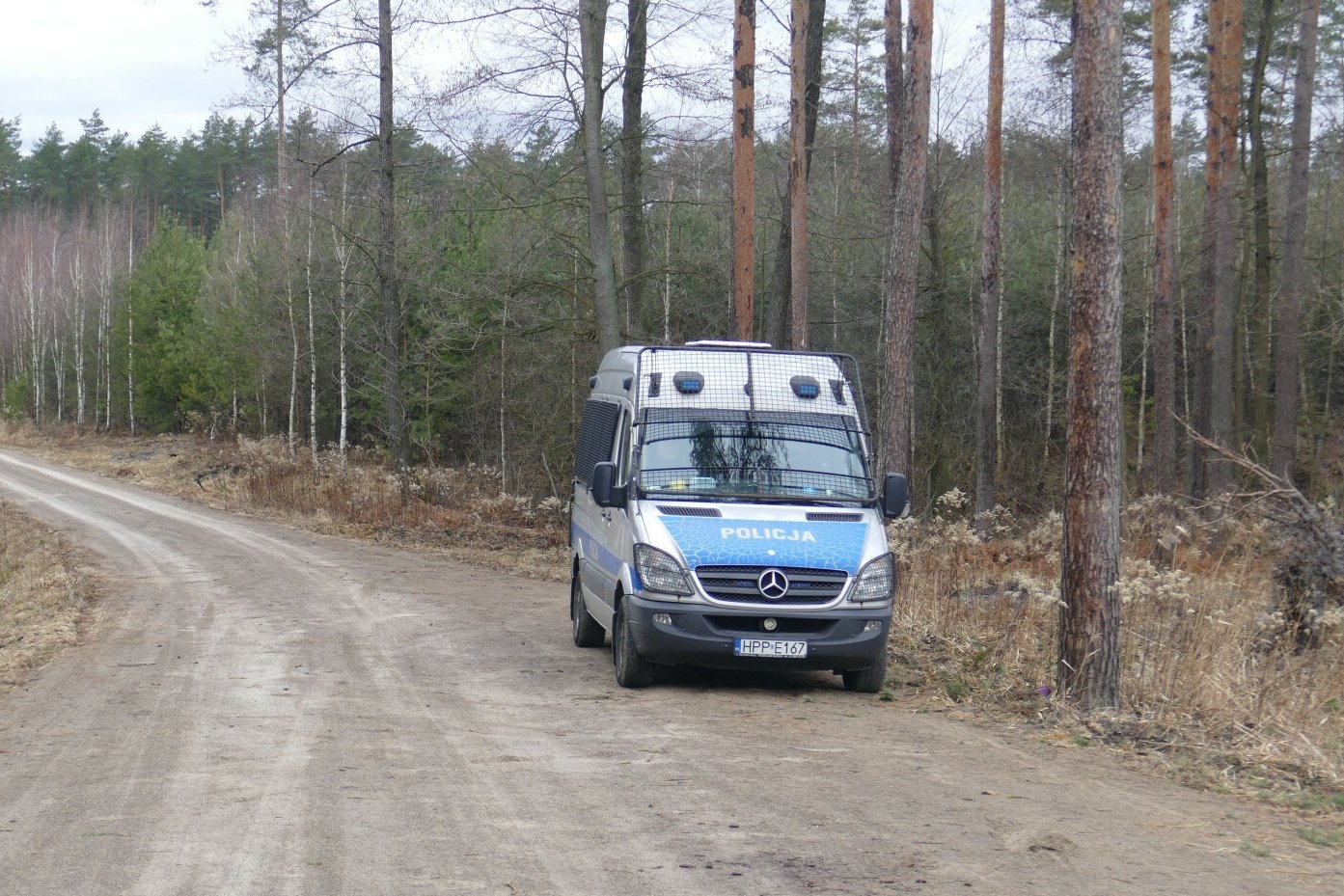 Policja przy pracy. Zdjęcie ilustracyjne.