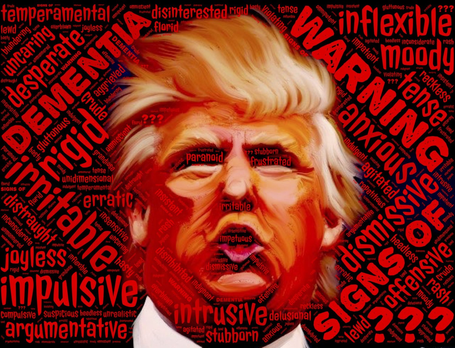 Szalony Donald Trump