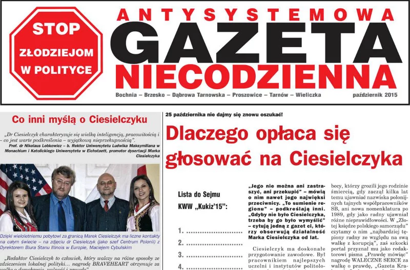 Antysystemowa Gazeta Niecodzienna.