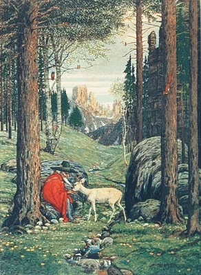 Pierwowzór Gandalfa, którego Tolkien znalazł na pocztówce z Szwajcarii