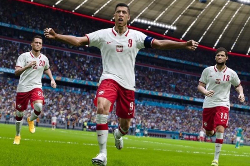 Wirtualny Robert Lewandowski mógł cieszyć się z finału tegorocznego Euro