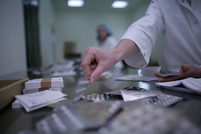 Fabryka Aflofarmu w Ksawerowie pod Łodzią gdzie powstają leki konkurencyjne wobec produkcji światowych gigantów.