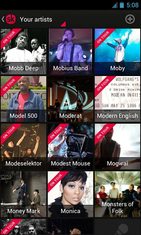 Songkick Concerts
