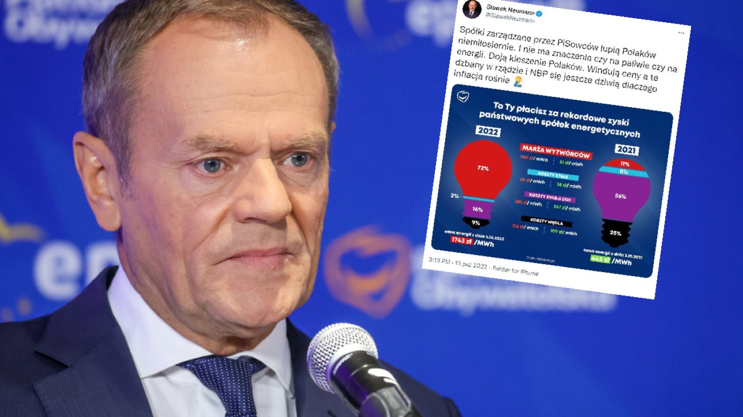 "Łupią Polaków niemiłosiernie". Opozycja pokazała własne "żarówki"