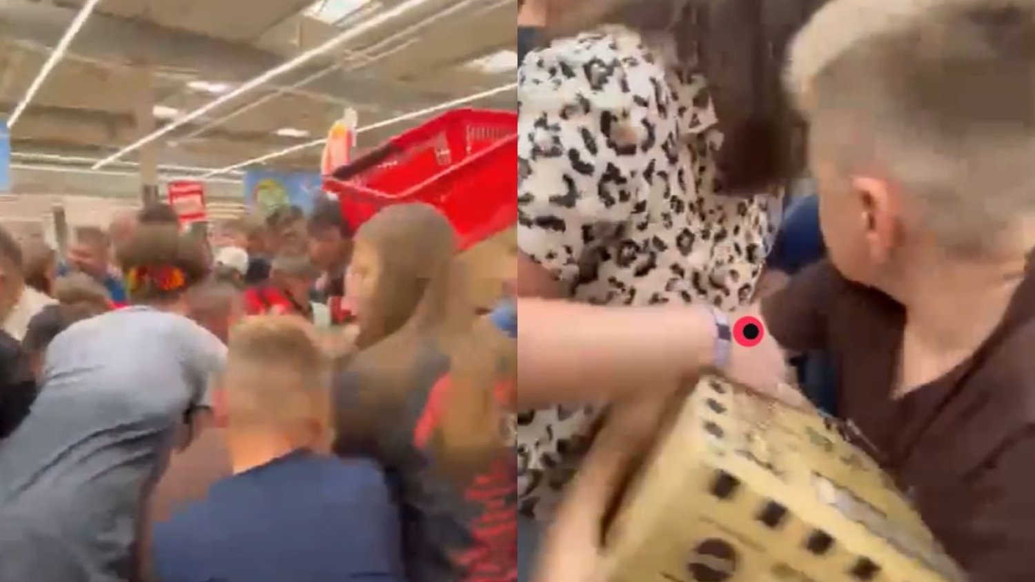 Dantejskie sceny w hipermarkecie. Ludzie dosłownie rzucili się na ten produkt. Auchan ze specjalną akcją. Klienci rzucili się na te zabawki.