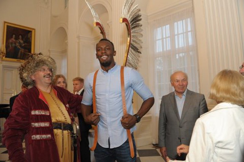 Usain Bolt 28. urodziny świętował w pałacu w warszawskim Wilanowie