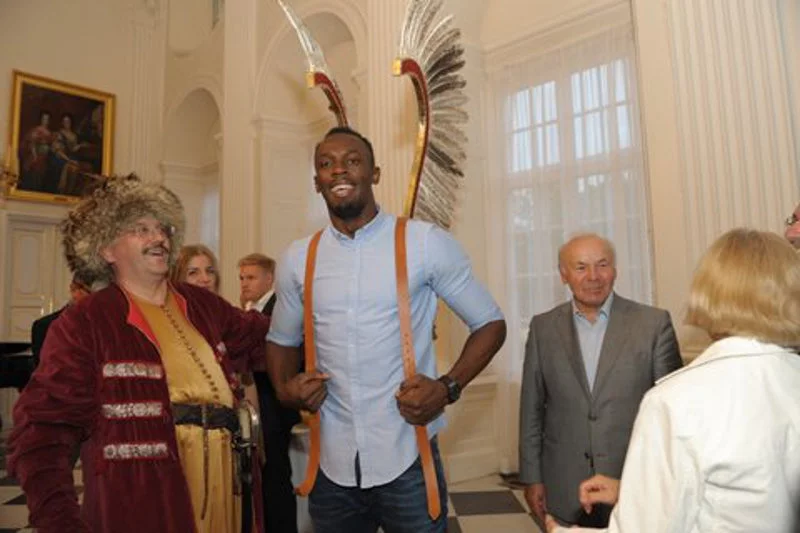 Usain Bolt 28. urodziny świętował w pałacu w warszawskim Wilanowie