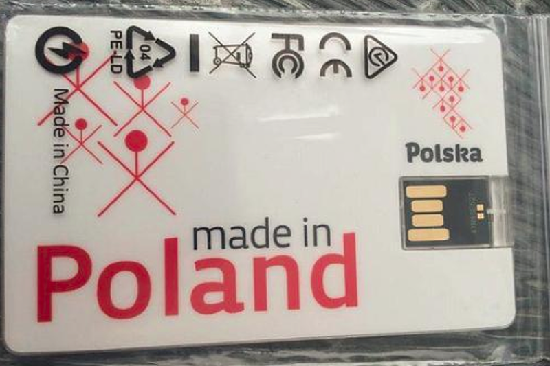 Polska marka promowana w woreczku "made in China"?