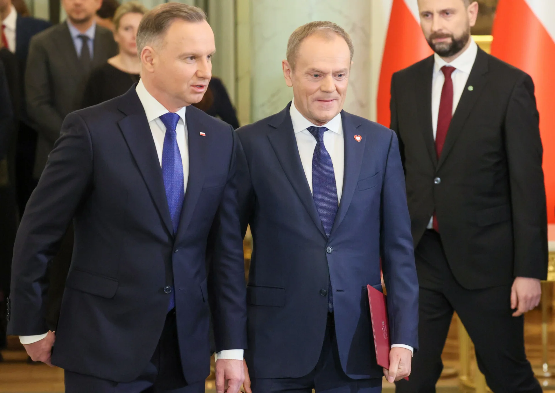 Prezydent spotkał się z premierem i marszałkiem sejmu