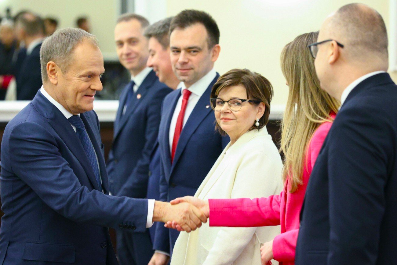 Donald Tusk i ministrowie