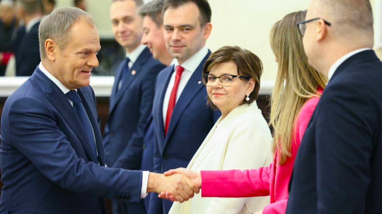 Donald Tusk i ministrowie