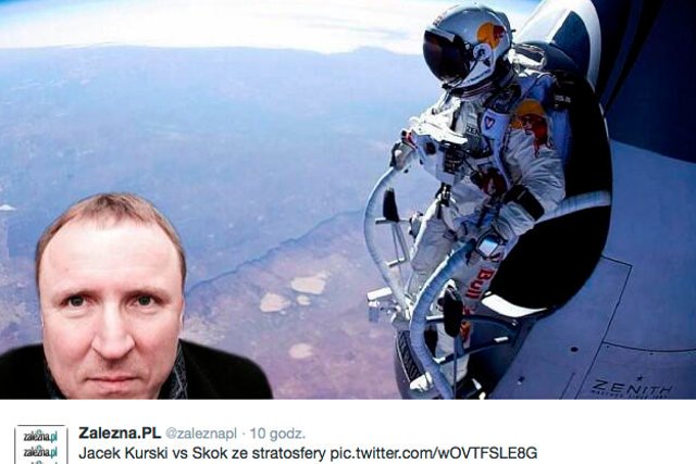 W internecie pojawiają się memy wyśmiewające "bohaterstwo" Jacka Kurskiego