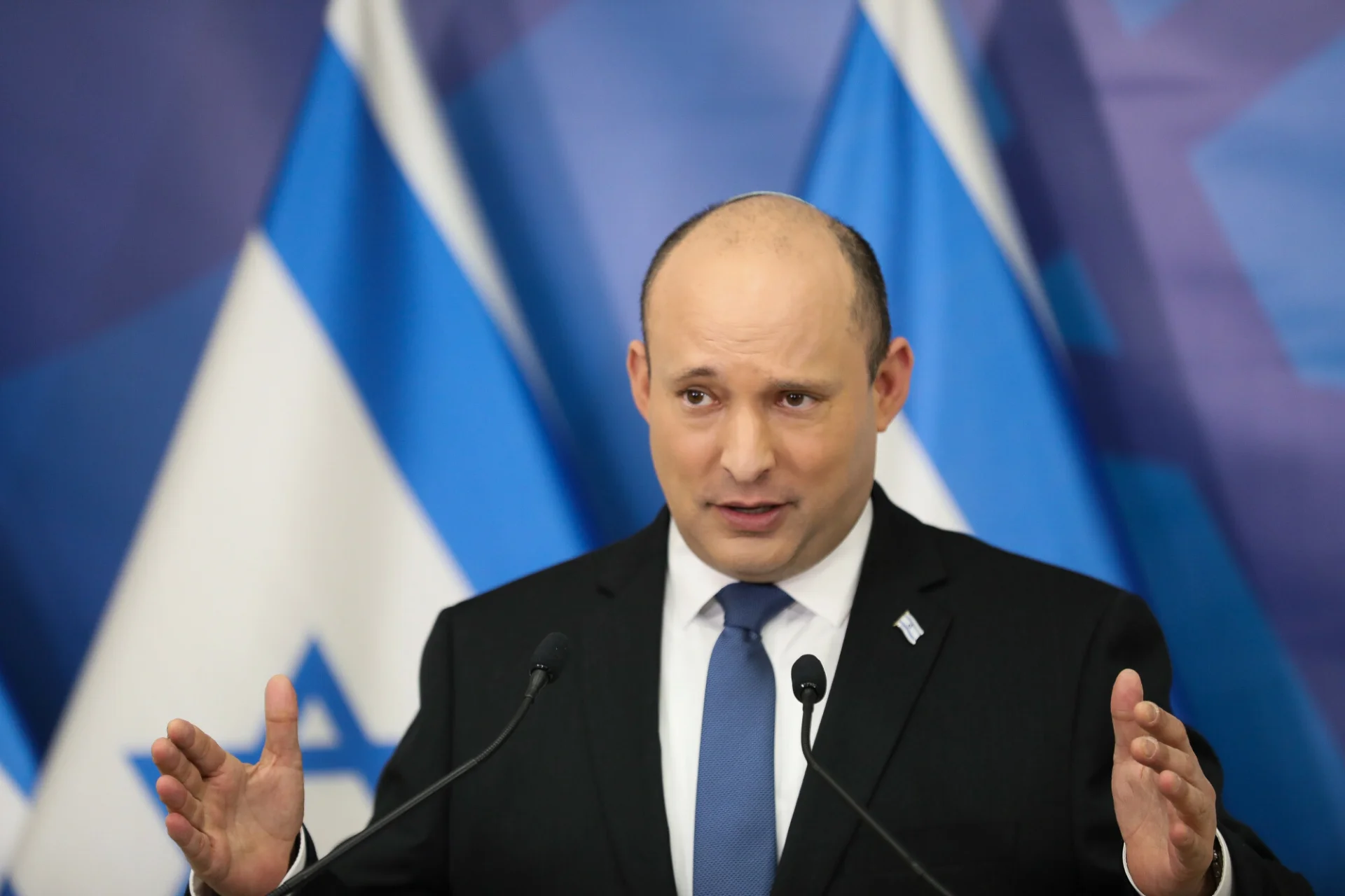 Premier Izraela apelował do obywateli Izraela, by wyjechali z Ukrainy.