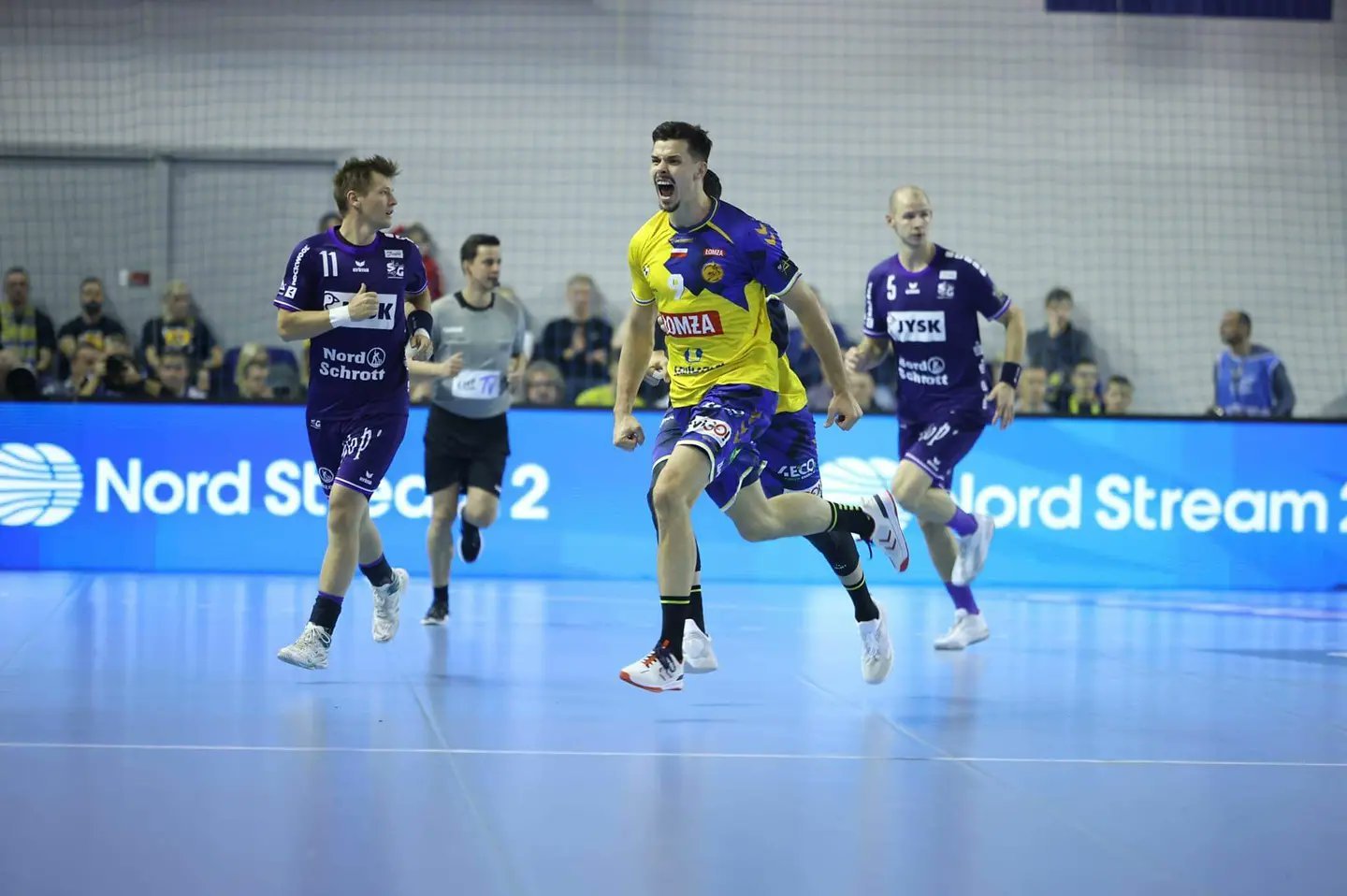 Mistrzowie Polski rozbili niemieckiego giganta z Flensburga na swoim terenie w Kielcach