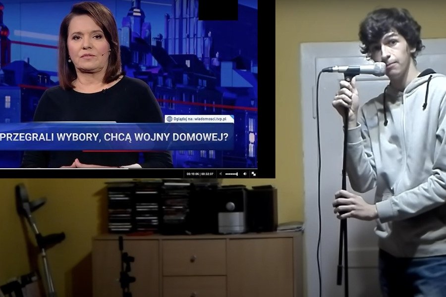 "Gdyby Wiadomości były piosenką" zachwyciło internautów