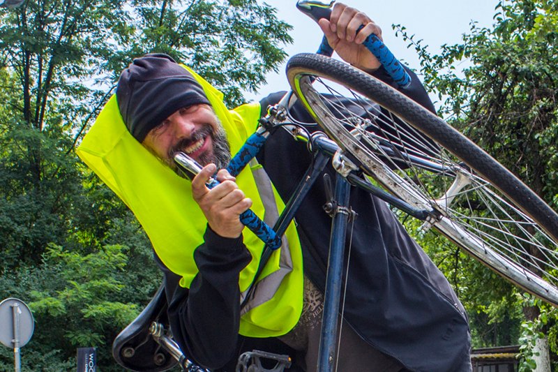 Nie jeżdżę na rowerze za karę! Nie masz czasu na trening, wsiądź na dwa kółka i jedź do pracy.