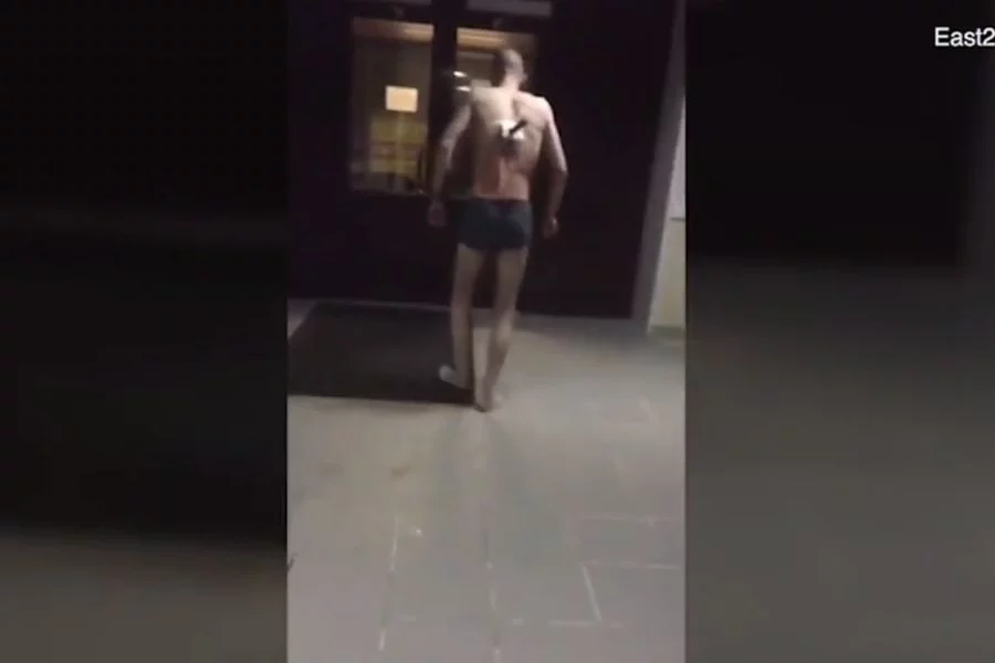 Mężczyzna miał wielką ochotę na papierosa
