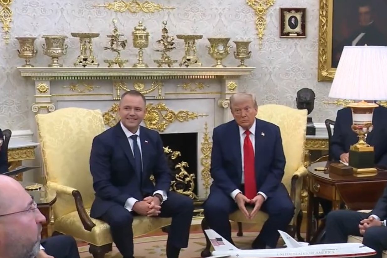 Donald Trump o obecności żołnierzy USA w Polsce. Padła jasna deklaracja Trump dostał pytanie o obecność żołnierzy USA w Polsce. "Nigdy nawet nie myśleliśmy"
