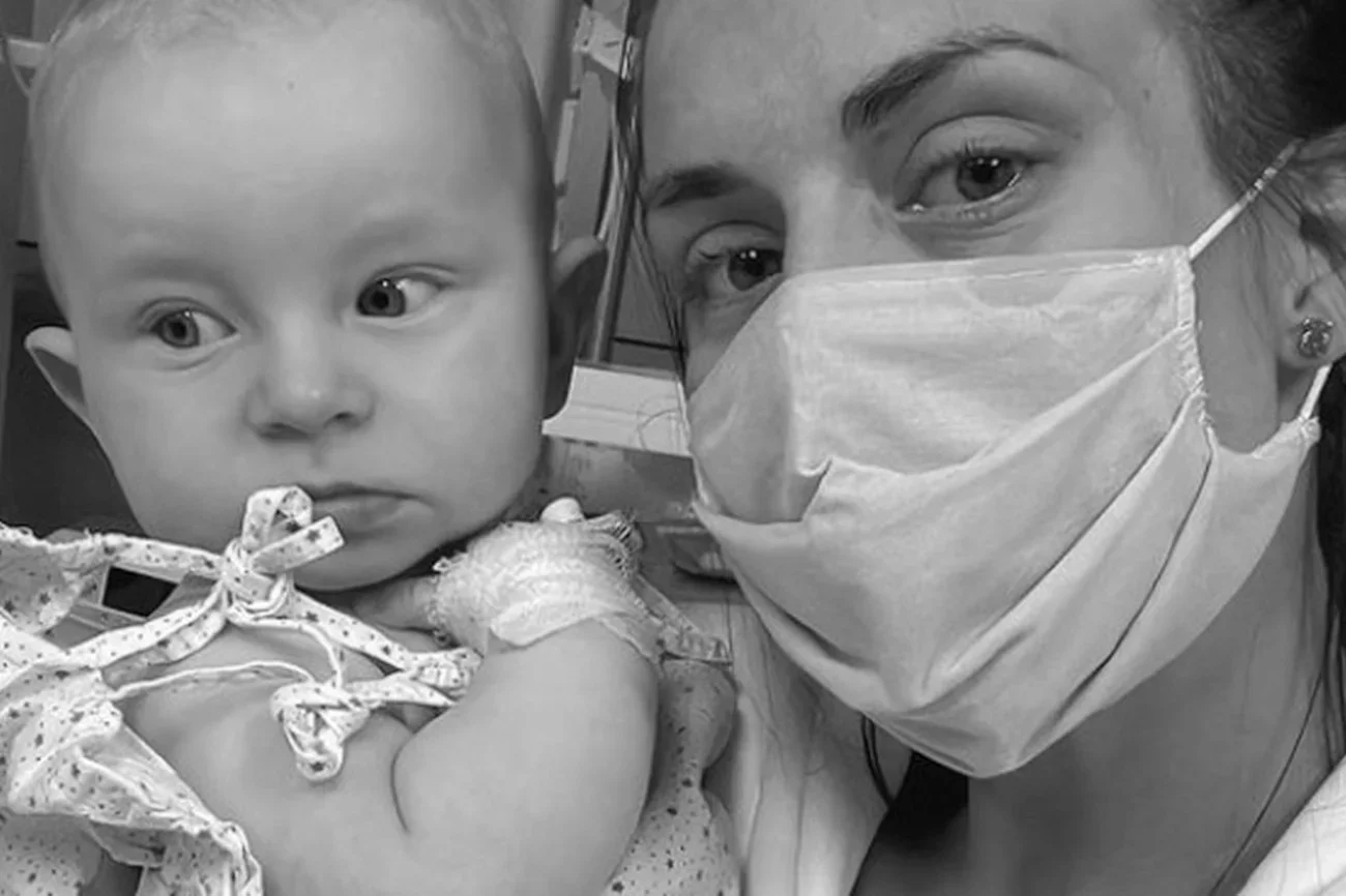 Magdalena Stępień z synkiem Oliwierem Rzeźniczakiem