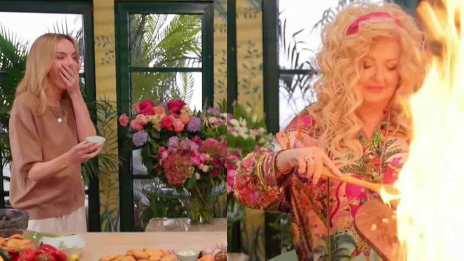 W show Magdy Gessler nagle pojawił się ogień. Głos zabrali poirytowani strażacy