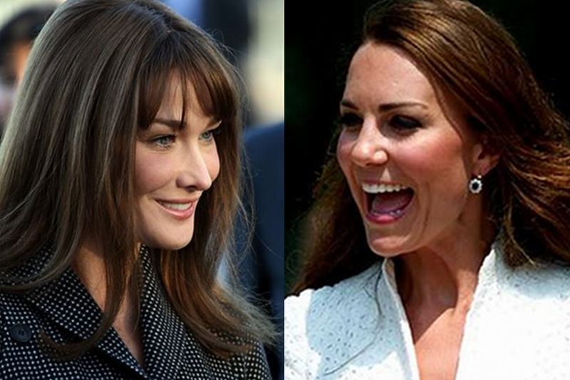Carla Bruni i Kate Middleton.