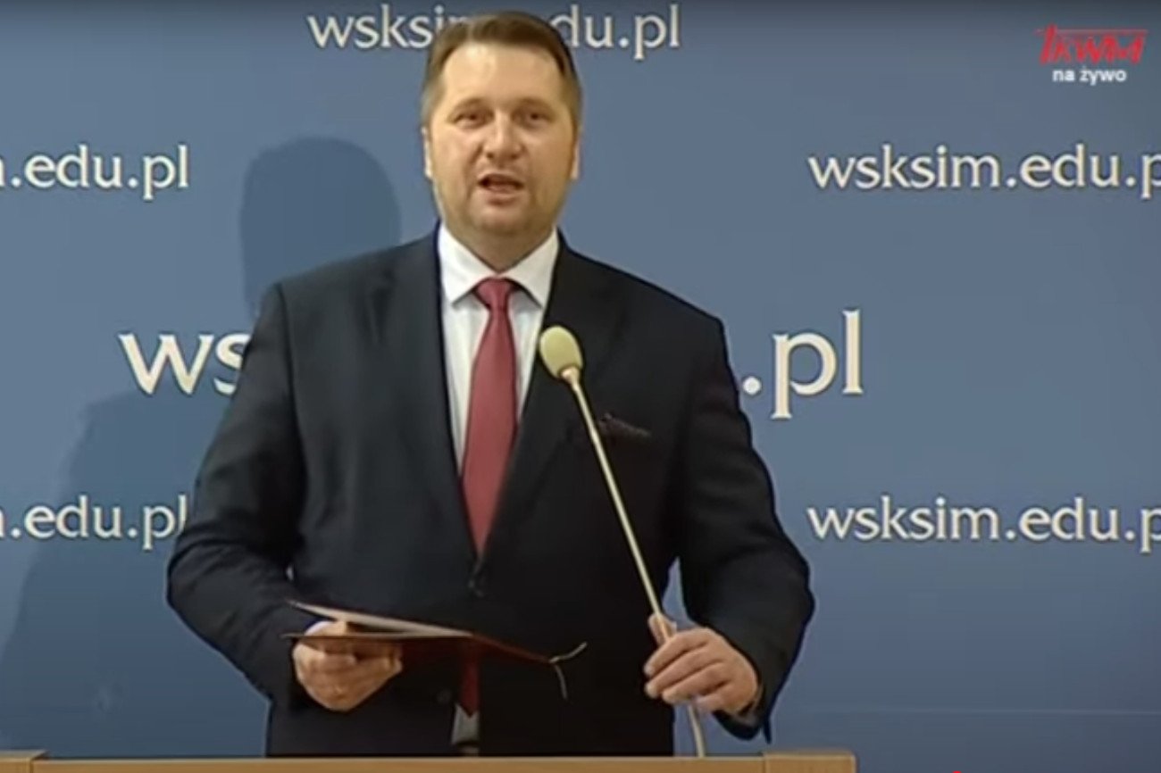 Przemysław Czarnek na inauguracji roku akademickiego na uczelni o. Tadeusza Rydzyka.