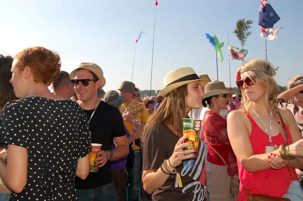 Uczestnicy Open'er Festival