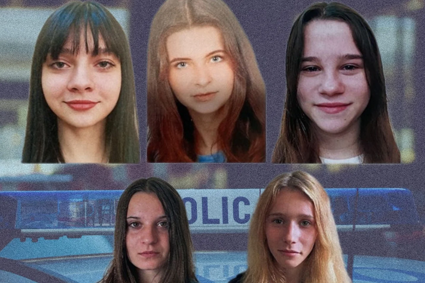 Zniknęło pięć nastolatek jednocześnie. Policja prosi o pomoc