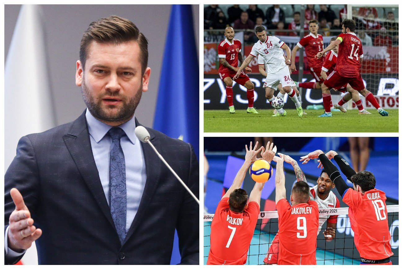 Minister sportu Kamil Bortniczuk nie wyobraża sobie, by Polacy mieli w marcu zagrać mecz z Rosją