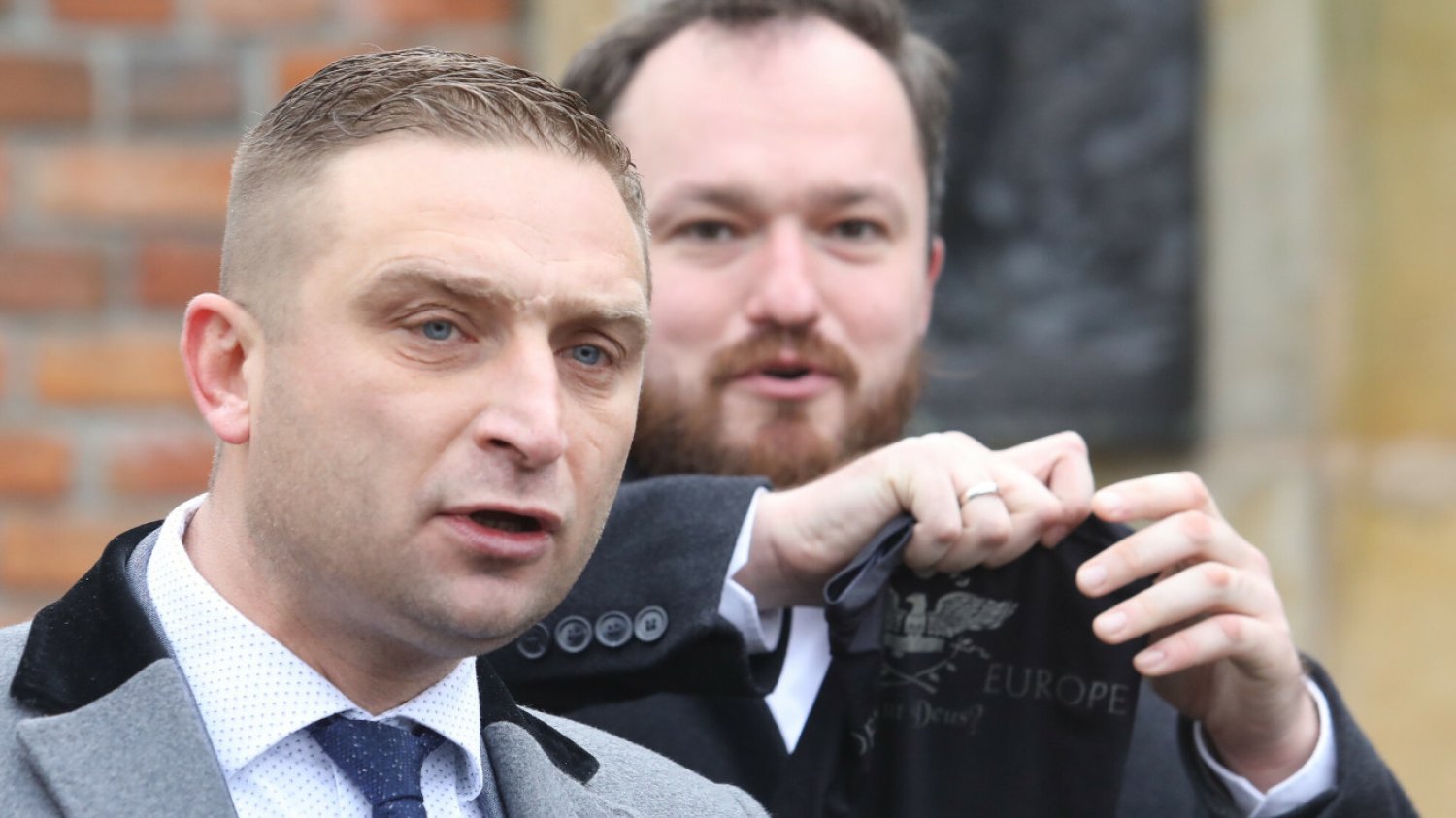 Robert Bąkiewicz, prezes Stowarzyszenia Marsz Niepodległości oraz Witold Tumanowicz, wiceprezes. Dziś podzieleni.