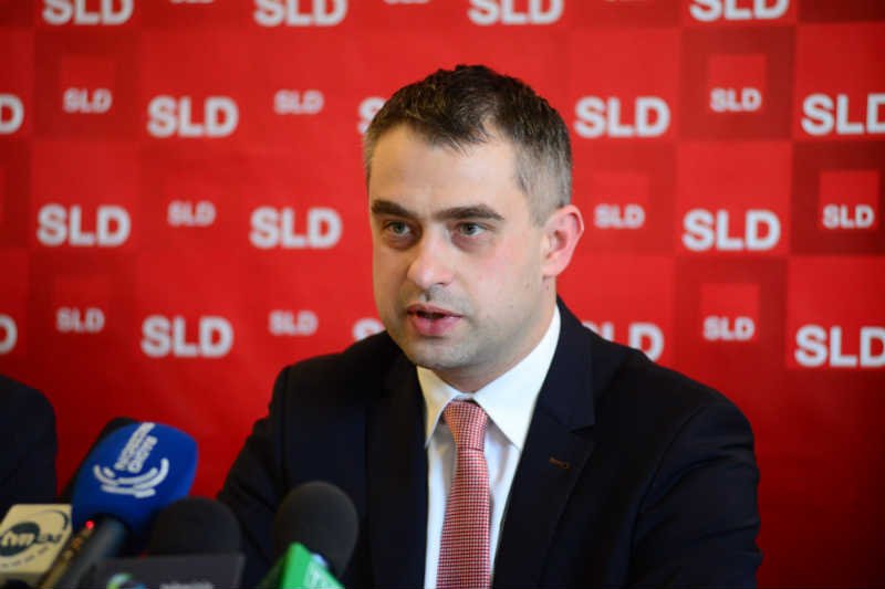 Krzysztof Gawkowski, sekretarz generalny SLD nie przejmuje się słabymi sondażami.