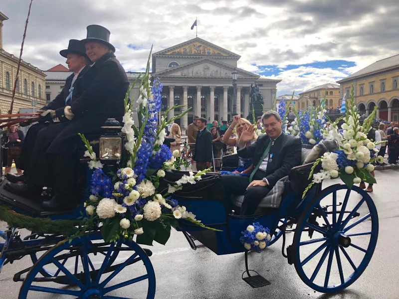 Markus Söder, premier Bawarii.