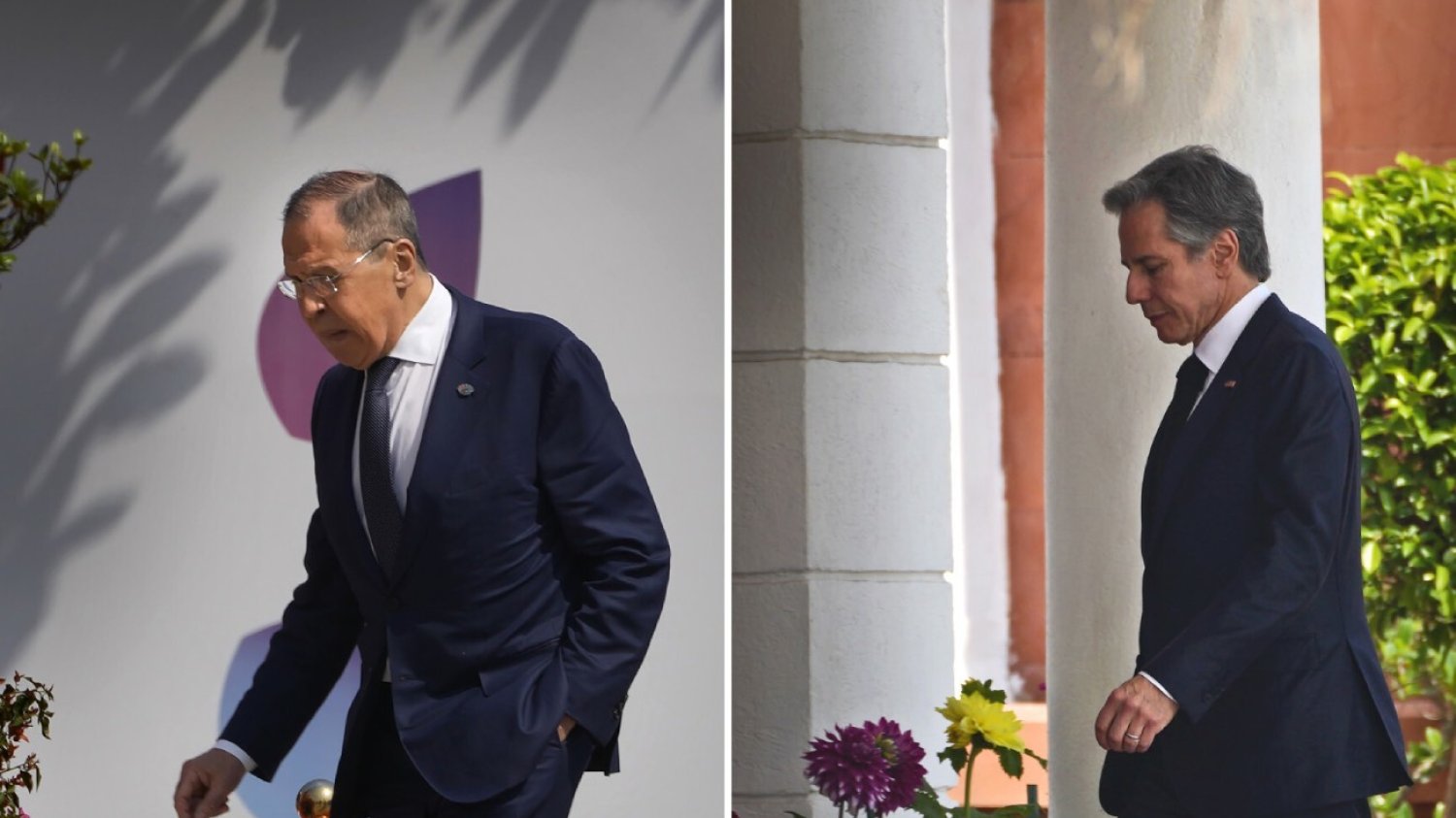 Siergiej Ławrow i Antony Blinken