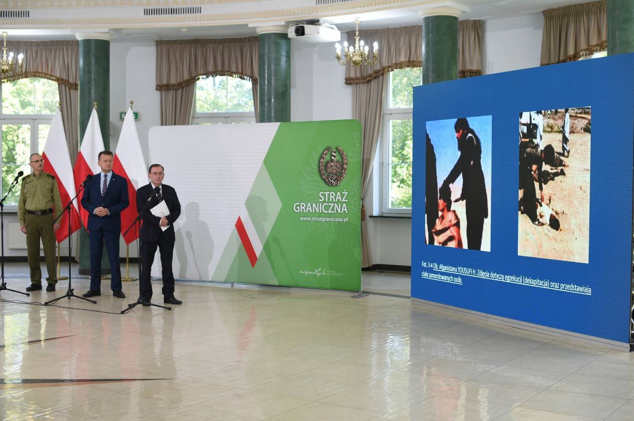 W poniedziałek odbyła się konferencja ws. sytuacji na polsko-białoruskiej granicy.