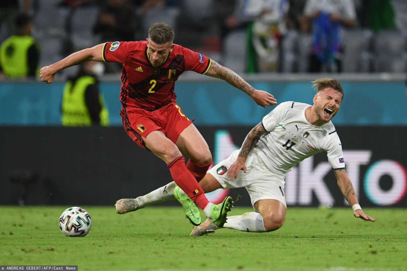 Ciro Immobile zachował się przy akcji bramkowej fatalnie, udawał kontuzję w polu karnym rywala