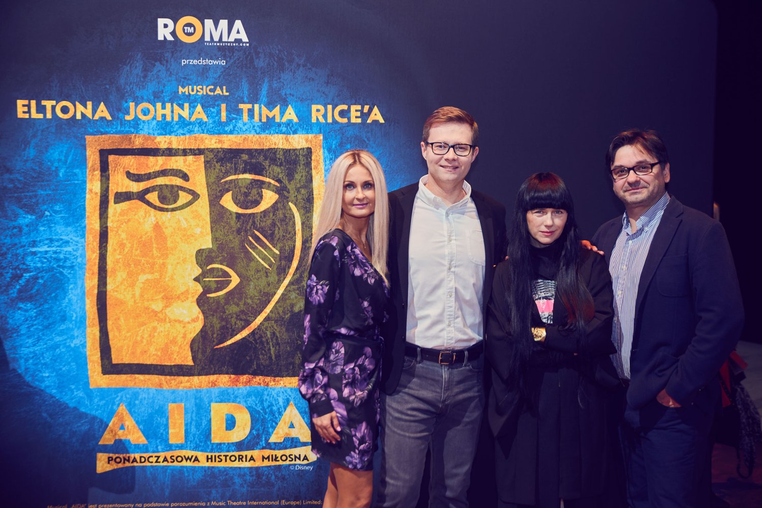 Oficjalnym kreatorem fryzur do spektaklu "Aida" jest Jaga Hupało