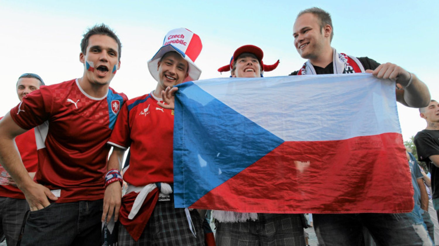 Strefa kibica. Fani reprezentacji Czech przed meczem z Portugalią