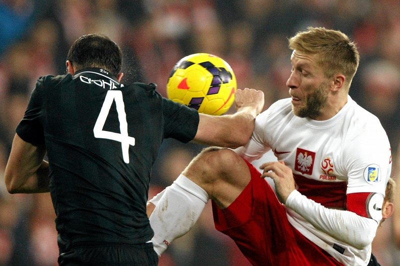 Polska zremisowała z Irlandią 0:0 (na zdjęciu Jakub Błaszczykowski walczy o piłkę