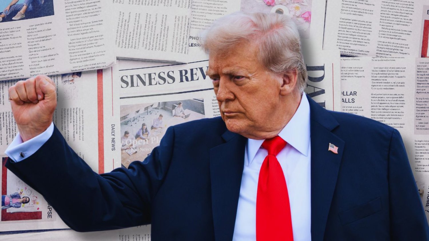 Donald Trump pozywa "New York Times" Donalda Trumpa