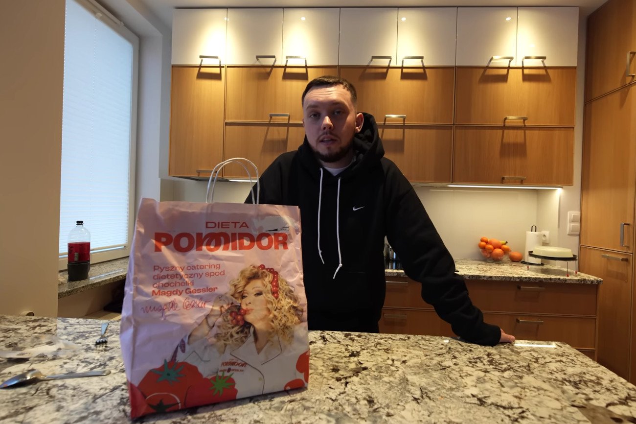 Książulo ocenił dietę pudełkową od Magdy Gessler.