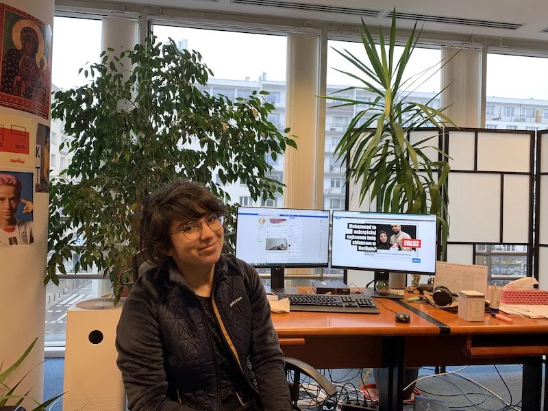 Natalia Sawka, fact-checkerka z AFP Sprawdzam.